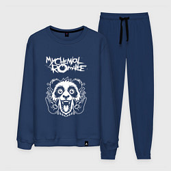 Костюм хлопковый мужской My Chemical Romance rock panda, цвет: тёмно-синий