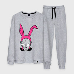 Костюм хлопковый мужской Pink Donnie Darko, цвет: меланж