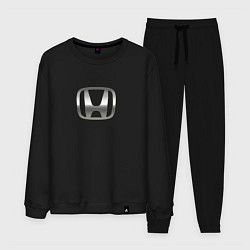 Мужской костюм Honda logo auto grey