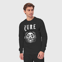 Костюм хлопковый мужской The Cure rock panda, цвет: черный — фото 2