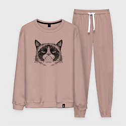 Мужской костюм Grumpy cat мем