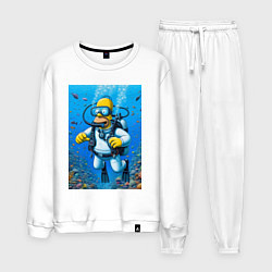 Мужской костюм Homer diving - ai art
