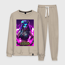 Мужской костюм League of Legends Akali Kda