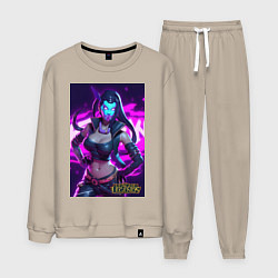 Мужской костюм League of Legends Akali Kda