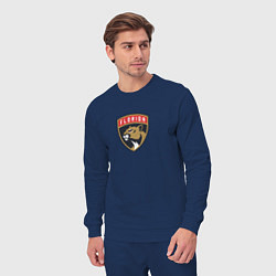 Костюм хлопковый мужской Florida Panthers NHL, цвет: тёмно-синий — фото 2