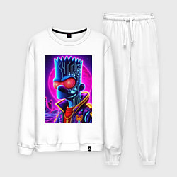 Мужской костюм Cool Bart Simpson - neon glow