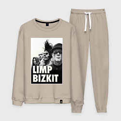 Костюм хлопковый мужской Limp Bizkit all, цвет: миндальный