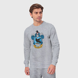 Костюм хлопковый мужской Ravenclaw факультет, цвет: меланж — фото 2