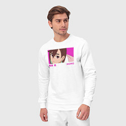 Костюм хлопковый мужской Момо Аясэ, цвет: белый — фото 2