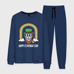 Мужской костюм Happy St Patricks day - skull