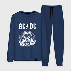 Мужской костюм AC DC rock dog