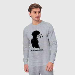 Костюм хлопковый мужской Ковбой Бибоп Спайк Шпигель Аниме, цвет: меланж — фото 2