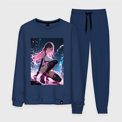 Мужской костюм Тифа Локхарт из Final Fantasy VII в стиле киберпан