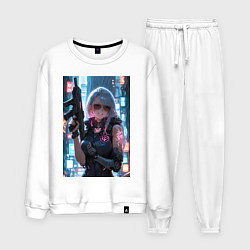 Мужской костюм Наемник в стиле Cyberpunk