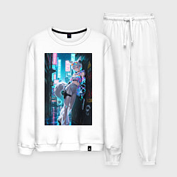 Мужской костюм Лиса наемник в стиле Cyberpunk