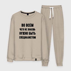 Мужской костюм Специалист во всём
