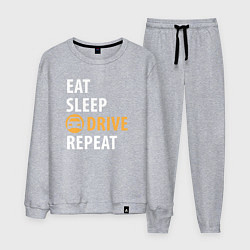 Мужской костюм Eat sleep drive