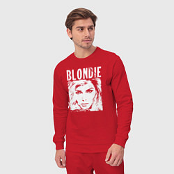 Костюм хлопковый мужской Blondie, цвет: красный — фото 2