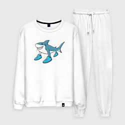 Мужской костюм Тралалеро тралала, акула в кроссовках, мем