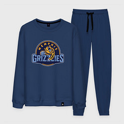 Костюм хлопковый мужской Memphis Grizzlies - NBA, цвет: тёмно-синий