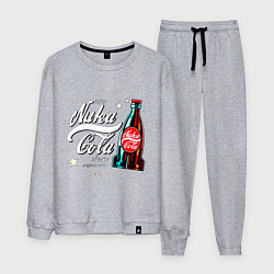 Костюм хлопковый мужской Nuka cola - Fallout, цвет: меланж