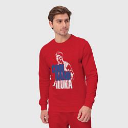 Костюм хлопковый мужской Cool hand Luka, цвет: красный — фото 2