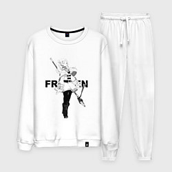 Костюм хлопковый мужской Frieren - эльфийка, цвет: белый