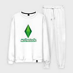 Костюм хлопковый мужской The Sims Код, цвет: белый