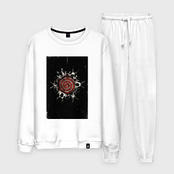 Костюм хлопковый мужской Saw game, цвет: белый