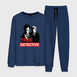 Костюм хлопковый мужской True Detective, цвет: тёмно-синий
