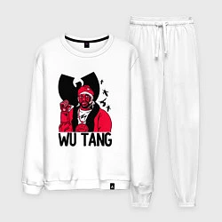 Костюм хлопковый мужской Wu-Tang Clan: Street style, цвет: белый