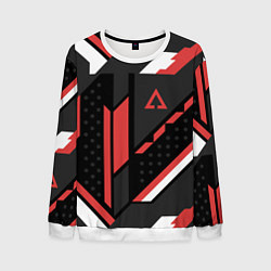 Свитшот мужской CS:GO Cyrex Pattern, цвет: 3D-белый