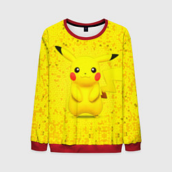 Свитшот мужской Pikachu, цвет: 3D-красный