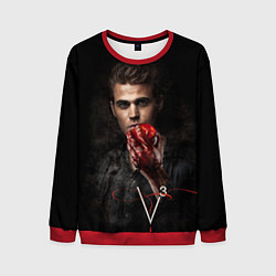 Свитшот мужской Stefan Salvatore V3, цвет: 3D-красный