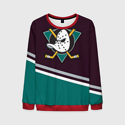 Свитшот мужской Anaheim Ducks, цвет: 3D-красный
