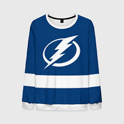 Свитшот мужской Tampa Bay Lightning, цвет: 3D-белый