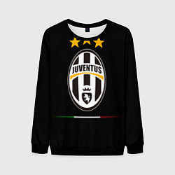 Свитшот мужской Juventus: 3 stars, цвет: 3D-черный
