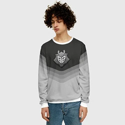 Свитшот мужской G2 Esports Uniform, цвет: 3D-белый — фото 2