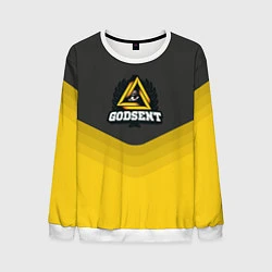 Свитшот мужской Godsent Uniform, цвет: 3D-белый