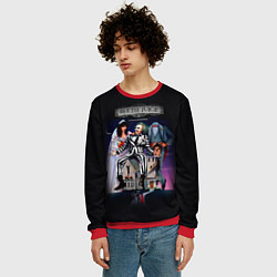 Свитшот мужской Beetlejuice, цвет: 3D-красный — фото 2