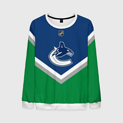 Свитшот мужской NHL: Vancouver Canucks, цвет: 3D-белый