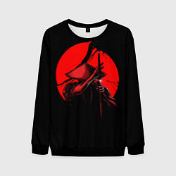Свитшот мужской Сила самурая, цвет: 3D-черный
