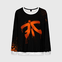 Свитшот мужской Fnatic: Black collection, цвет: 3D-белый