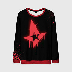 Свитшот мужской Astralis: Black collection, цвет: 3D-красный