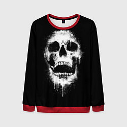 Свитшот мужской Evil Skull, цвет: 3D-красный
