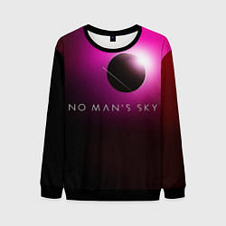 Свитшот мужской No Mans Sky, цвет: 3D-черный