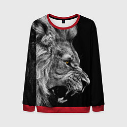 Мужской свитшот Оскал льва
