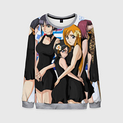 Свитшот мужской Аниме волшебницы, цвет: 3D-меланж