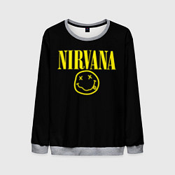 Свитшот мужской Nirvana Rock, цвет: 3D-меланж
