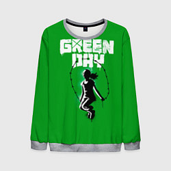 Свитшот мужской Green Day: Girl, цвет: 3D-меланж